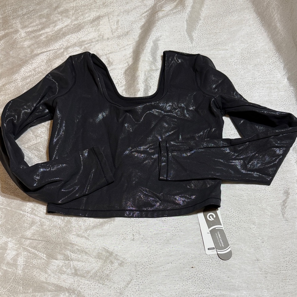 Glowmode Black Long Sleeve teens Top size XXL